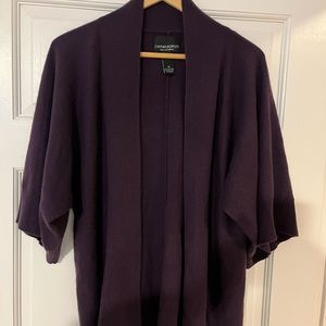 Cynthia Rowley Cashmere Purple cardigan